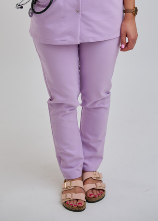 Komplet Medyczny Damski Taliowany Premium Bawełna