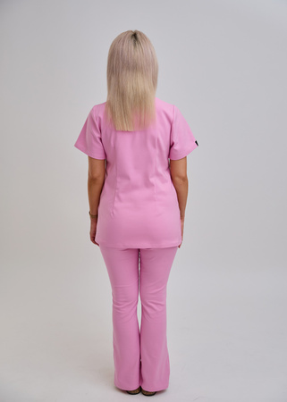 Komplet Medyczny Damski Taliowany Premium Bawełna