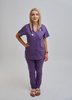 Komplet Medyczny Damski Taliowany Premium Bawełna
